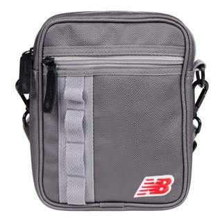 New Balance 運動隨身斜背小包, 灰色, 1個