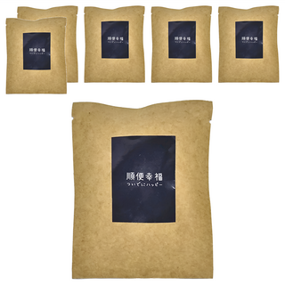 順便幸福 白桃烏龍立體茶包隨享組, 6包/組, 7g, 1袋