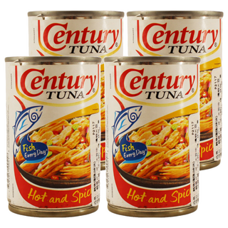 Century 鮪魚罐頭 辣味 155g, 4罐