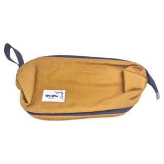 WenWo 手提式大容量乾濕分離雙層洗漱包 防水尼龍面料