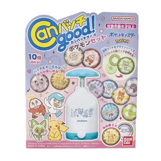 BANDAI DIY系列 徽章手作玩具組, 寶可夢, 1盒