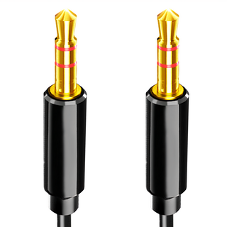 山澤 3.5mm公對公 Aux高保真抗干擾音源線 2m, 單一商品, 1條