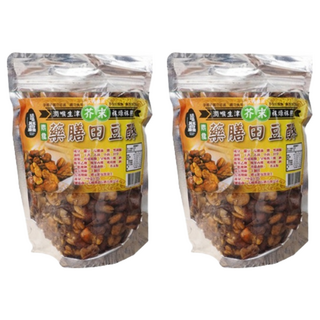 SUNFOOD 太禓食品 嗑蠶澳洲藥膳蠶豆酥 - 芥末口味, 350g, 2包