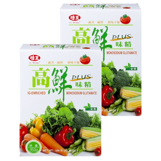 味王 高鮮PLUS味精, 350g, 2盒