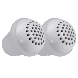 圓形止鼾器-白 (3入) ABS材質 尺寸: 5x1.2x2.5cm, 1組