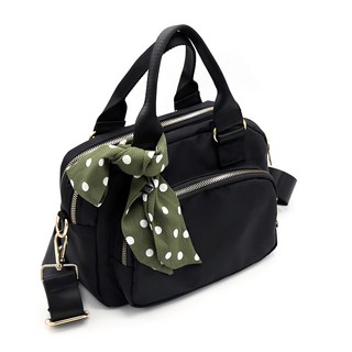 露露包 女用 Vivian 斜背包 + 隨機配件出貨, 黑色