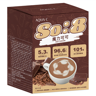 AQUA C. 花漾皙 So:8 魔力可可, 10包, 25g, 1盒