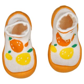 Komuello 兒童款 - 精梳棉學步鞋, 橘子汽水, 11.5cm