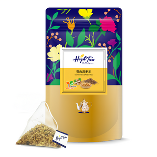 High Tea 伂橙 豐收蕎麥茶, 100%台灣在地食材 黃金蕎麥+牛蒡+決明子, 6g, 12包, 1袋