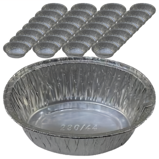 Ideal Wrapping 毅典 230/44 橢圓形鋁箔 耐熱250℃, 100個, 100入