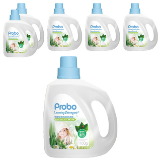 Probo 博寶兒 植萃溫和洗衣精 補充包, 1kg, 6包