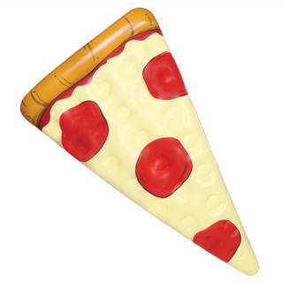 BIGMOUTH INC 美國浮板 成人趣味水上漂浮墊 夏日泳池海灘必備, 1個, 披薩款