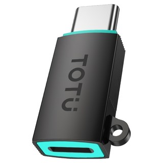 TOTU 拓途 Starry系列 PD/Lightning-Type-C 轉接頭 60W快充 傳輸, 2.7cm, 星光色, 1個