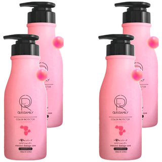 OUR FAMILY 一家人 益生菌護色洗髮精, 400ml, 4瓶