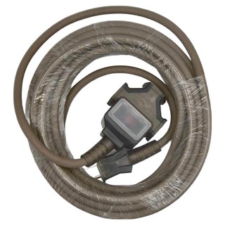 PowerSync 包爾星克 1對3工業用動力延長線 2孔 TU3C1100, 10m, 摩卡棕, 1個