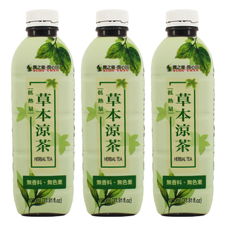 潤之泉潤心田 草本涼茶 無香料 無色素 低熱量, 1L, 3瓶