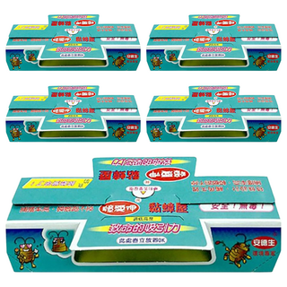 蟑愛呷 黏蟑屋 10入, 5盒