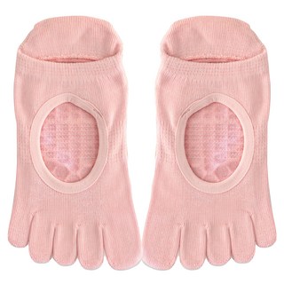 NicoFun 愛定做 腳背簍空止滑瑜伽襪 女襪 FYK245TOE03 40g