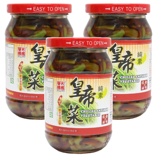 譽方媽媽 皇帝菜 380g/罐 全素食品, 3罐