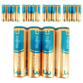 FUJITSU 富士通 1.5V 日本3號鹼性電池, LongLife PLUS, 4個裝, 5組