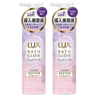 LUX 麗仕 Bath Glow 亮澤保水美容順髮液 180g 日本原產, 2瓶