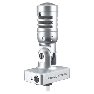 Saramonic 楓笛 手機麥克風 SmartMic MTV11 UC, 0~90°旋轉, 鋁合金結構