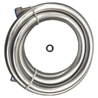 LEADER 麗達 防纏繞大流量大孔徑16MM管徑銀龍管, 2.4m, 銀色