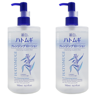 KUMANO 熊野油脂 麗白薏仁透亮卸妝水 500ml, 2瓶