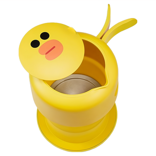 Joyoung 九陽 LINE FRIENDS 隨身折疊壺 K06-Z2M(S) Q薄時尚造型 好攜帶折疊壺身, 莎莉 黃色, 550ml, 1個