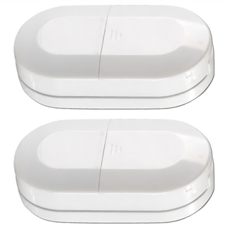 FaSoLa 多功能2in1切藥器儲藥盒, 304不鏽鋼刀片, 2個