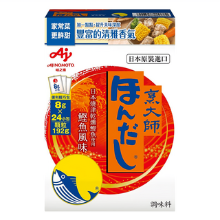 AJINOMOTO 味之素 烹大師 鰹魚調味料,適用於炒、燉、湯麵等各式菜餚, 192g, 1盒