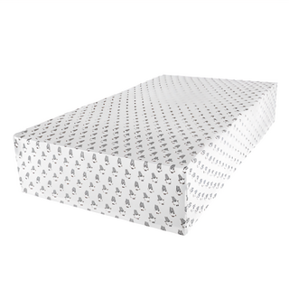 抱抱羊 Mattress Sheet 嬰兒床單, 白色小羊樂園, 60 x 120cm 70 x 140cm床墊適用, 1個