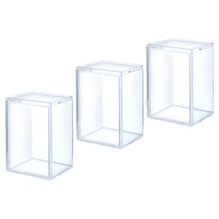 FAmILyLIFE 生活 潮玩全透明展示盒 A-491-3, 3個