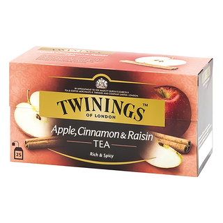 TWININGS 唐寧茶 異國香蘋茶 蘋果、肉桂、葡萄乾 富有異國風味, 2g, 25包, 1盒