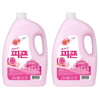 碧珍 衣物柔軟精 Pink Rose, 4.21L, 2桶