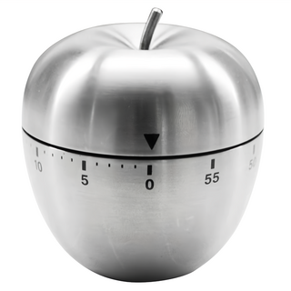 SALUS 佐藤金屬 廚房定時器 71 x 63 x 63mm, 蘋果造型, 1個