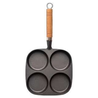 Jasmine’s Kitchen 小茉廚房 鑄鐵 煎蛋鍋 蛋糕模具 煎蛋神器, 1個, 21cm