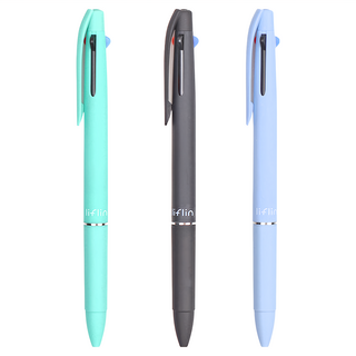 liflin 速乾筆, 薄荷綠 + 黑色 + 藍色款, 1組