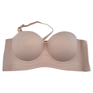 公主日記 蝴蝶結浮雕內衣, XL, 粉色