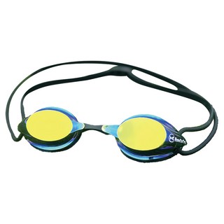 ButterFly Fish 蝴蝶魚 鏡世界 競速鍍膜防霧泳鏡 BFSG2502, 黑色, 1個