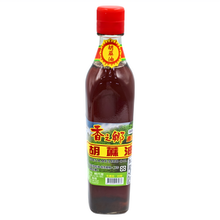 香之鄉 胡麻油, 500ml, 黑芝麻油, 台灣產, 1瓶