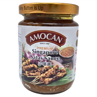 AMOCAN 新加坡沙嗲醬, 240g, 1罐