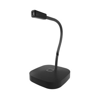 e-kit 逸奇 質感霧面軟管觸控開關全指向麥克 USB連接線, MIC-G22_BK, 黑色