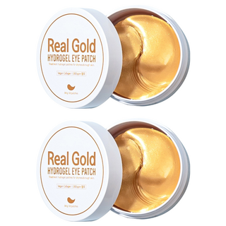 Prreti 黃金水凝膠眼膜套裝 60片, 2罐