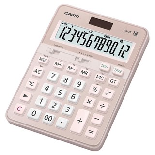 CASIO 卡西歐 計算機 DS-2B-PK, 1台, 粉紅色