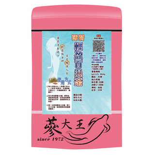 蔘大王 薄荷輕盈百濕茶包 6g x 10入 輕盈配方, 10包, 1袋