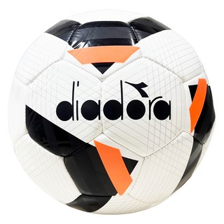 diadora 白紅低彈跳足球, 1個, DA176286-C0013