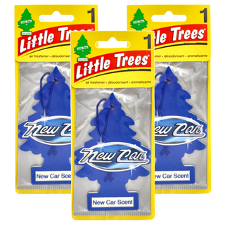 Little Trees 小樹香片 新車香, 4片裝 車用/家用/辦公室適用, 7g, 12片