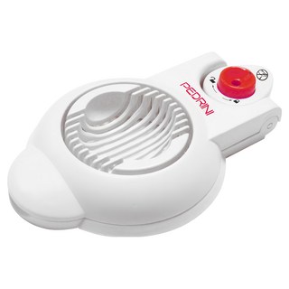 PEDRINI Gadget 水煮蛋蛋殼穿孔切片器, 白色, 快速切片，安全鎖設計，多功能用途, 1個