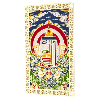 馥瑰馨盛 十相自在金銅卡，保身平安, 1個